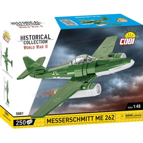 COBI Historical Collection 5881 - Messerschmitt ME 262, Easy Planes