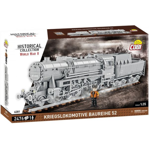 COBI Trains 6281 - Kriegslokomotive Baureihe 52