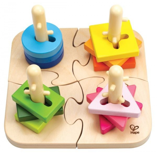 Hape - Kreatives Steckpuzzle