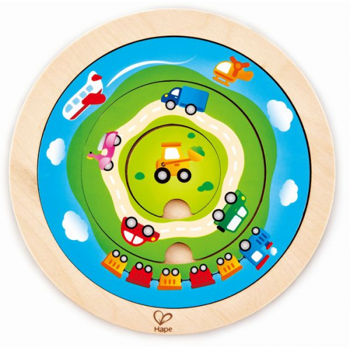 Hape Verkehrsringpuzzle (Kinderpuzzle)