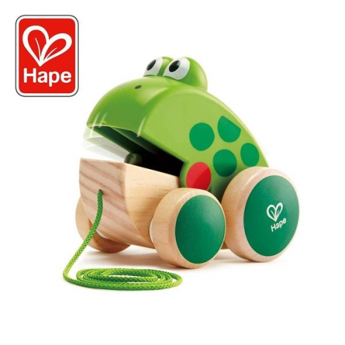 Hape - Nachziehfrosch Fridolin