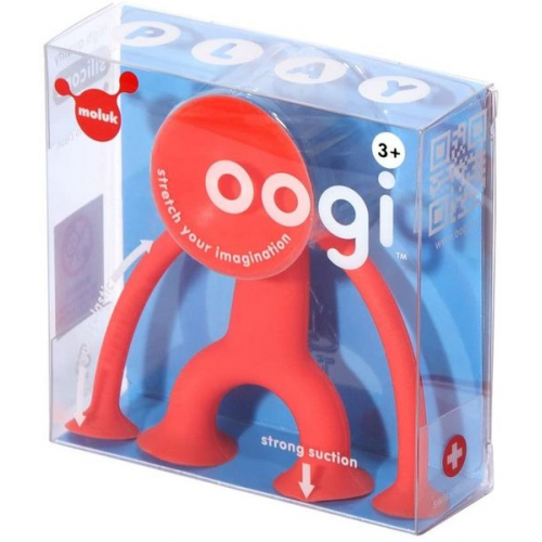 Moluk - Oogi Jr. Elastisch Spielfigur rot