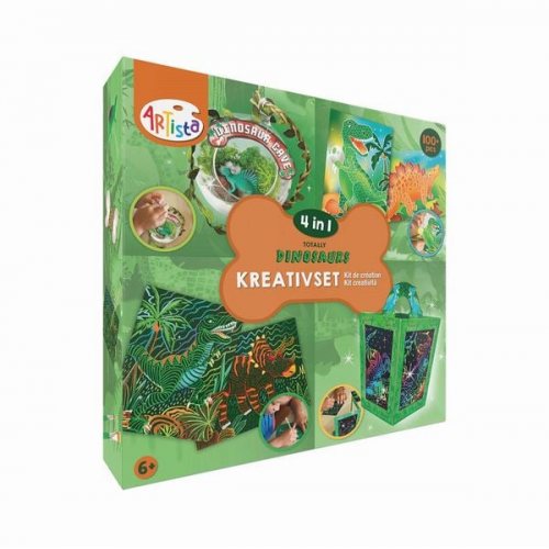 Artista - Kreativset Dinosaurier 4in1