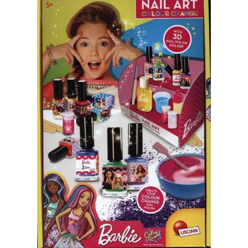 Barbie Nail Art - Color Change