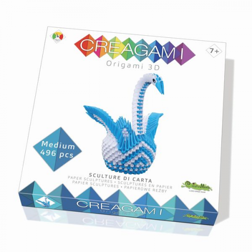 Creagami - Origami 3D Schwan, 496 Teile