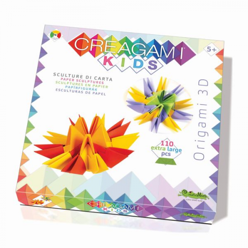 Creagami - Origami 3D KIDS Kreisel, 110 Teile