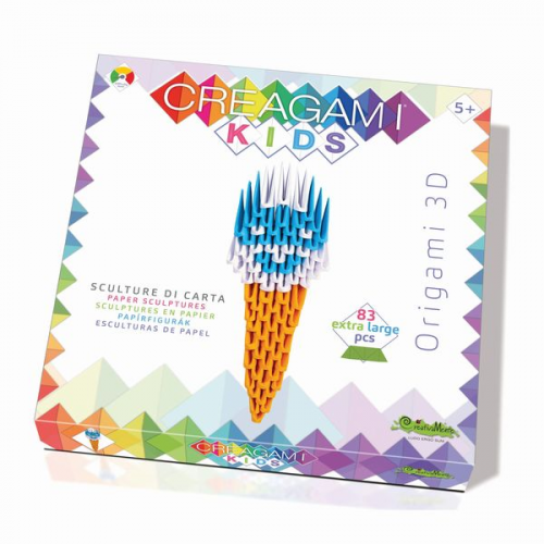 Creagami - Origami 3D KIDS Eiscreme, 83 Teile