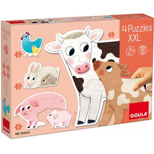 Goula - XXL-Puzzle Tiermütter und ihre Babys