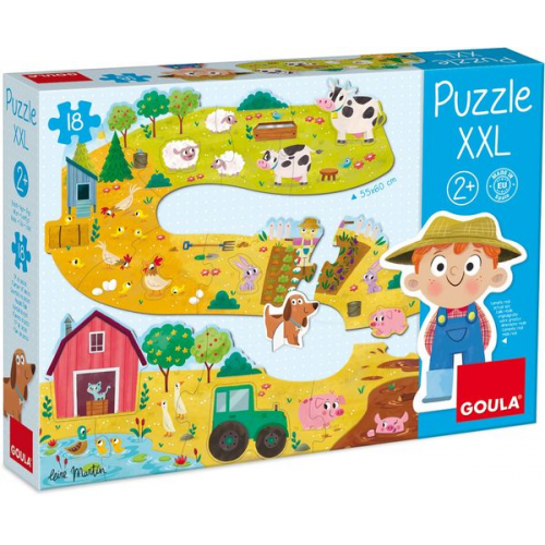 Goula - XXL-Puzzle Bauernhof