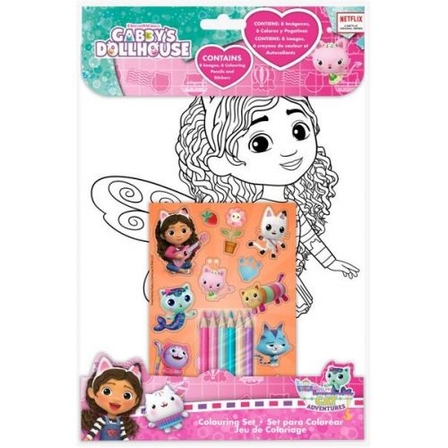 Colouring Set Gabby's Dollhouse