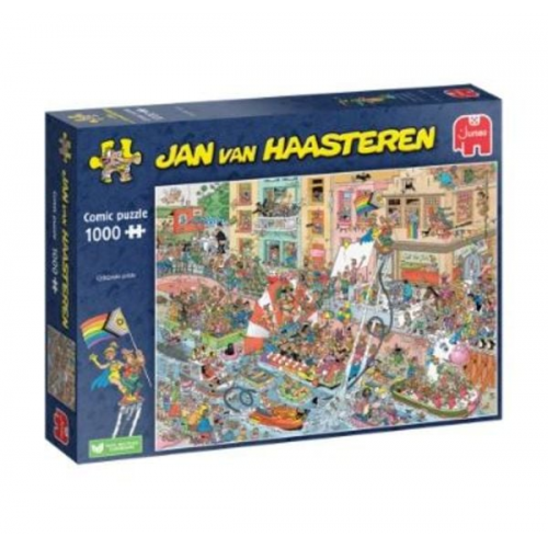 Jumbo Spiele - Jan van Haasteren - Celebrate Pride!, 1000 Teile