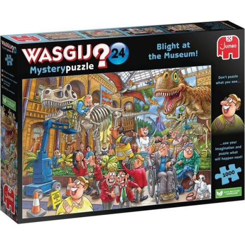 Jumbo Spiele - Wasgij Mystery 24 Blight at the Museum!, 1000 Teile