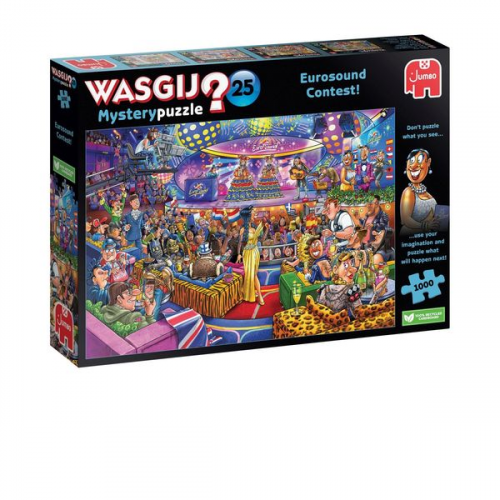 Jumbo Spiele - Wasgij Mystery 25 Eurosound Contest!, 1000 Teile