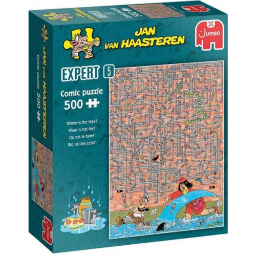 Jumbo Spiele - Jan van Haasteren - Wo ist das Leck?, 500 Teile