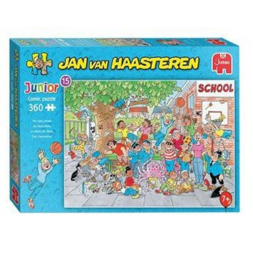 Jumbo Spiele - Jan van Haasteren Junior - Das Klassenfoto, 360 Teile