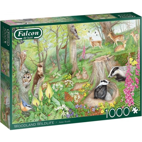 Jumbo Spiele - Woodland Wildlife, 1000 Teile