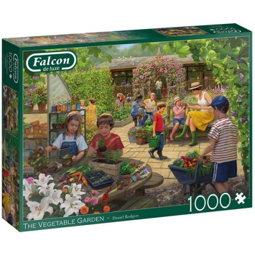 Jumbo Spiele - Vegetable Garden, 1000 Teile