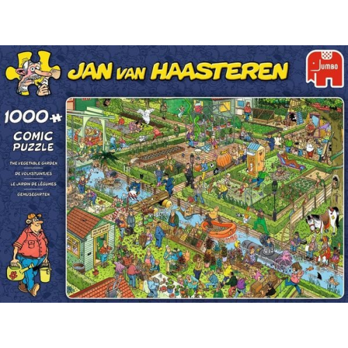 Jumbo Spiele - Jan van Haasteren - Gemüsegarten, 1000 Teile