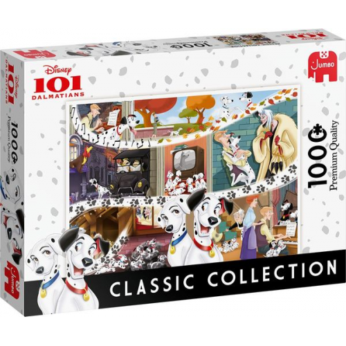 Jumbo Spiele - Disney Classic Collection 101 Dalmatiner, 1000 Teile