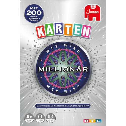 Jumbo Spiele - Wer wird Millionär? Kartenspiel