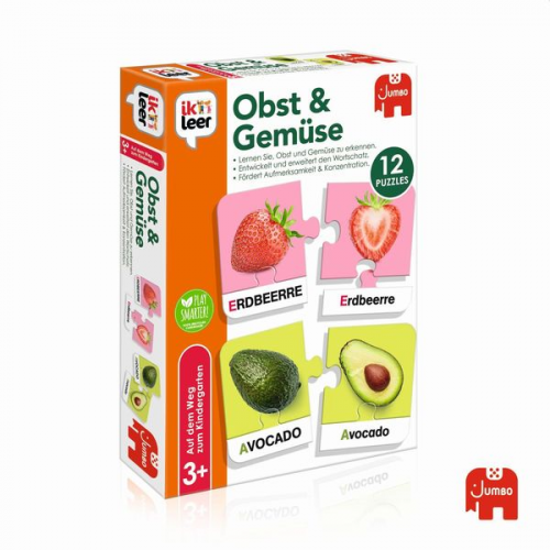 Jumbo Spiele - Ich lerne Obst & Gemüse