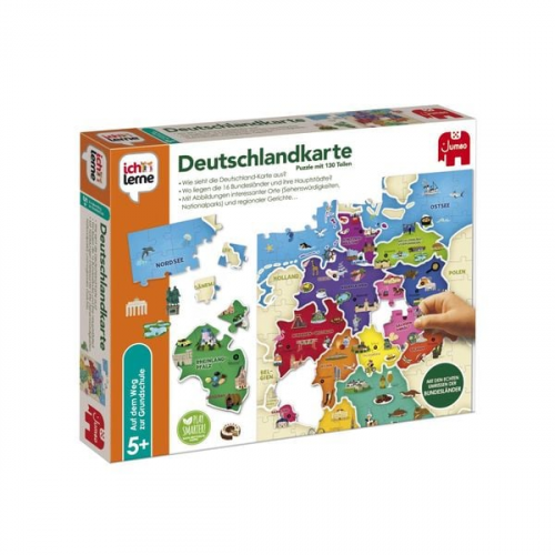 Jumbo Spiele - Ich lerne Deutschlandkarte