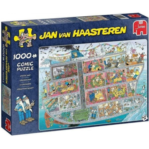 Jumbo Spiele - Jan van Haasteren - Kreuzfahrtschiff, 1000 Teile