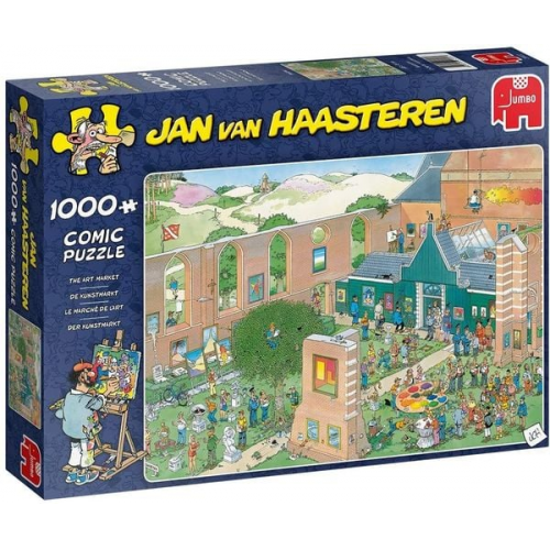 Jumbo Spiele - Jan van Haasteren - Kunstmarkt, 1000 Teile