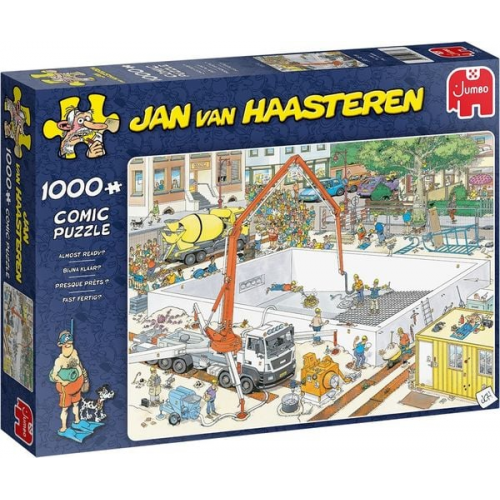 Jumbo Spiele - Jan van Haasteren - Fast Fertig?, 1000 Teile