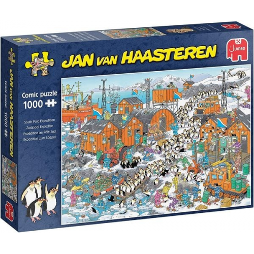 Jumbo Spiele - Jan van Haasteren - Südpol-Expedition, 1000 Teile