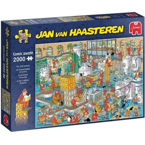 Jumbo Spiele - Jan van Haasteren - Craftbierbrauerei, 2000 Teile