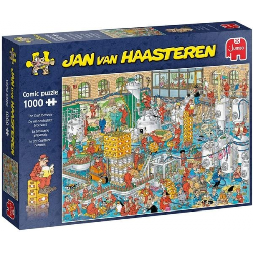 Jumbo Spiele - Jan van Haasteren - Craftbierbrauerei, 1000 Teile