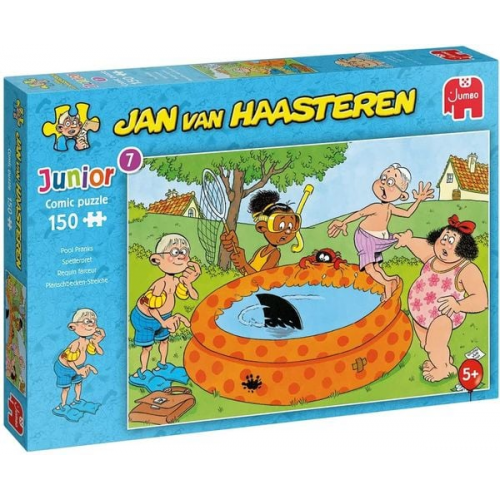 Jumbo Spiele - Jan van Haasteren Junior - Streiche im Pool, 150 Teile