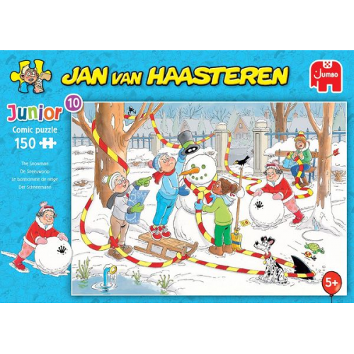 Jumbo Spiele - Jan van Haasteren Junior - Schneemann, 150 Teile