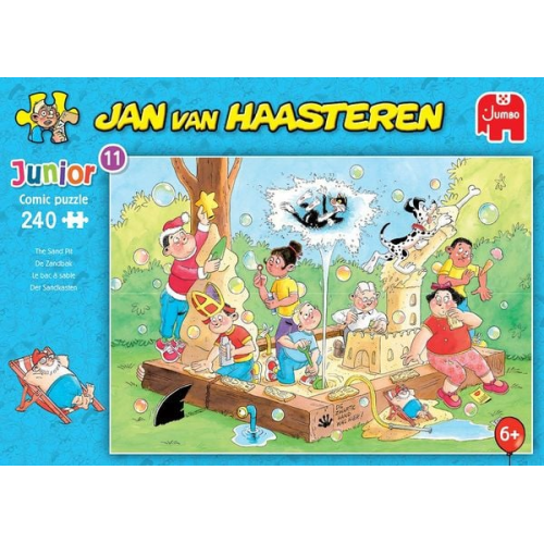 Jumbo Spiele - Jan van Haasteren Junior - Sandkasten, 240 Teile