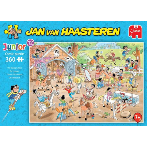 Jumbo Spiele - Jan van Haasteren Junior - Reitschule, 360 Teile