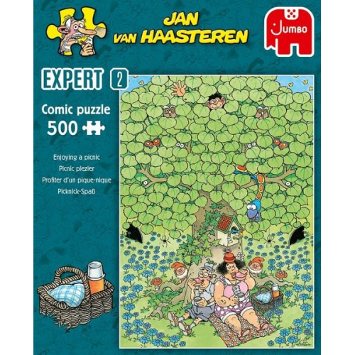 Jumbo Spiele - Jan van Haasteren Expert - Picknick, 500 Teile