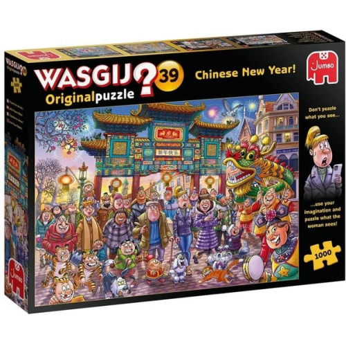 Jumbo Spiele - Wasgij Original 39 - Chinese New Year!, 1000 Teile