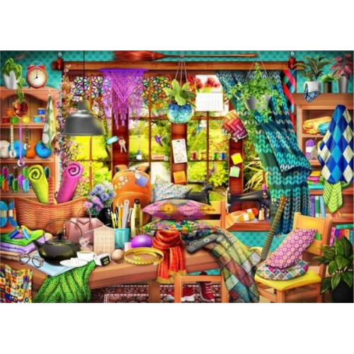 Brain Tree - Mom's Workshop 1000 Pieces Jigsaw Puzzle for Adults