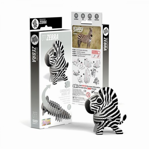 Eugy - 3D Bastelset Zebra