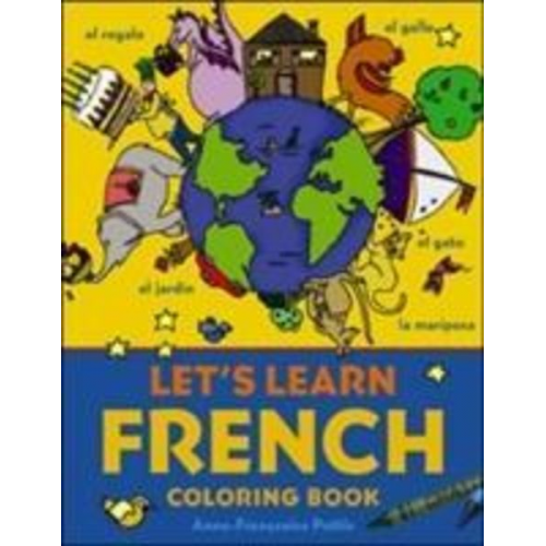 Anne-Francoise Pattis - Let's Learn French Coloring Book