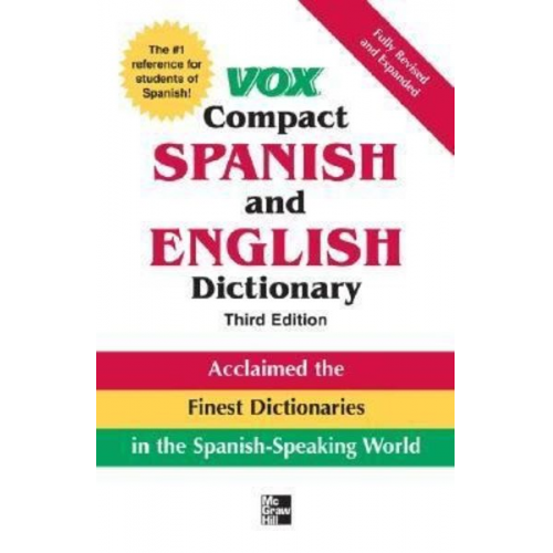 Vox - Vox Compact Spanish and English Dictionary