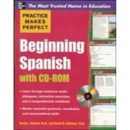 Ronni L. Gordon David M. Stillman - Beginning Spanish [With CDROM]