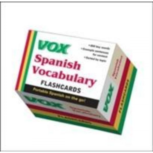 Vox - Vox Spanish Vocabulary Flashcards