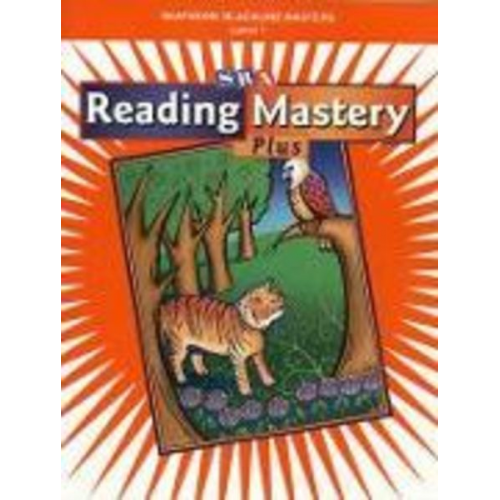 McGraw Hill - Reading Mastery Plus Grade 1, Seatwork