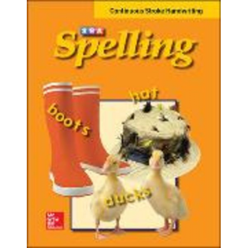 McGraw Hill - Sra Spelling, Student Edition - Continuous Stroke (Softcover), Grade 2