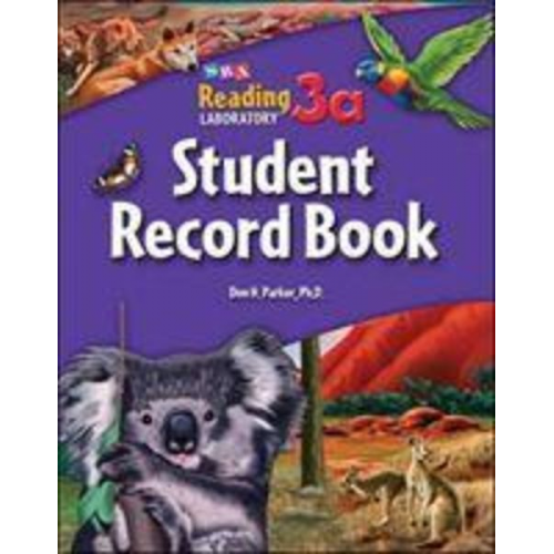 Don H Parker - Reading Lab 3a, Student Record Books (Pkg. of 5), Levels 3.5 - 11.0