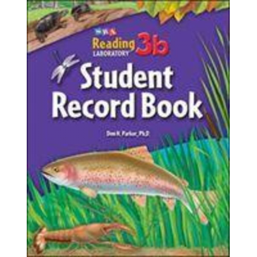 Don H Parker - Reading Lab 3b, Student Record Book (Pkg. of 5), Levels 4.5 - 12.0