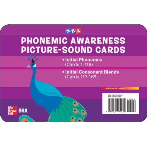 Phonemic Awareness Prek-K, Picture/Sound Cards