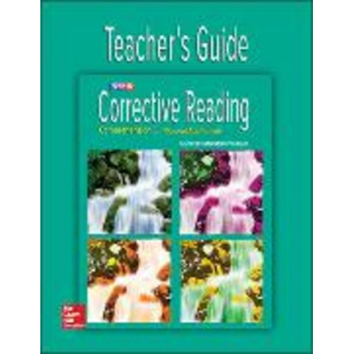 McGraw Hill - Corrective Reading Comprehension Level C, Teacher Guide